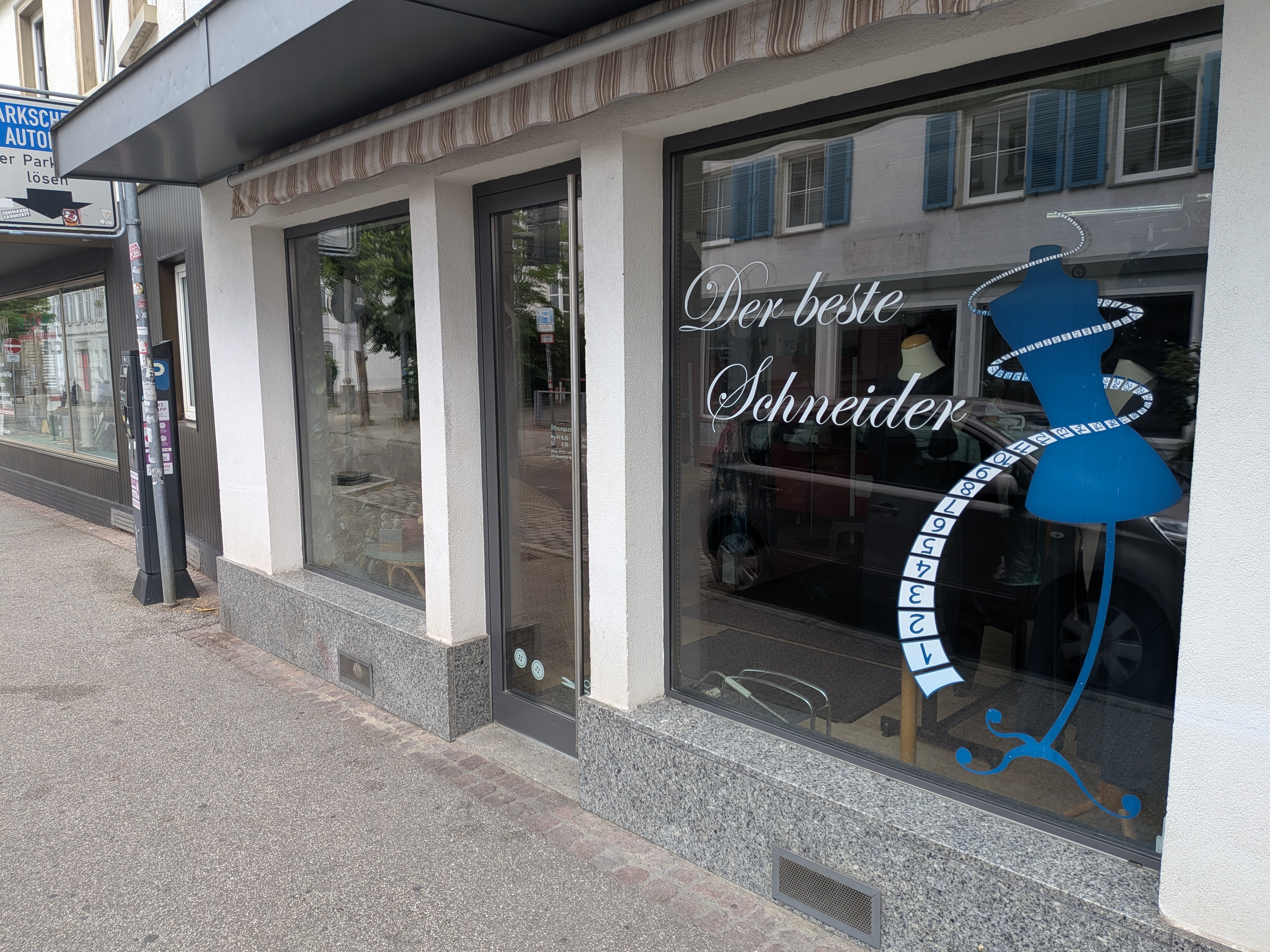 Ladengeschäft von Schneider Reutlingen in der Metzgerstraße 53